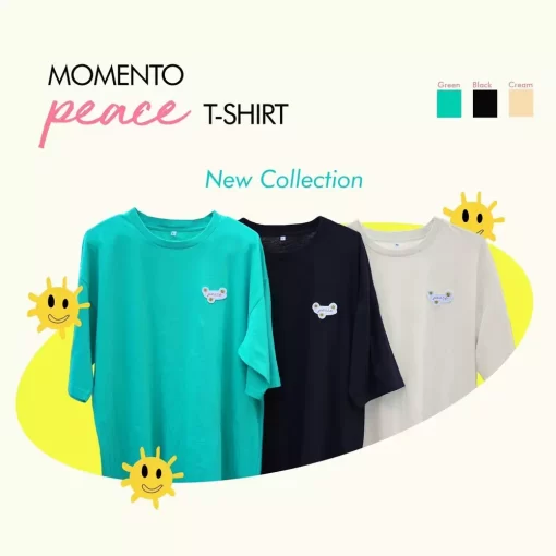 MOMENT / PEACE Tシャツ