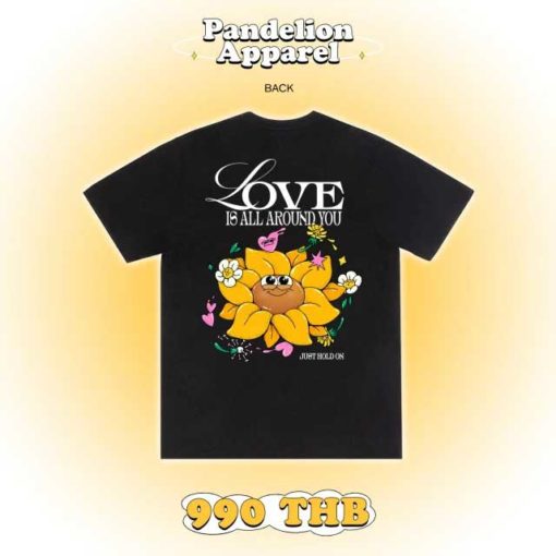 PANDELION APPAREL / LOVE IS ALL AROUND YOU Tシャツ