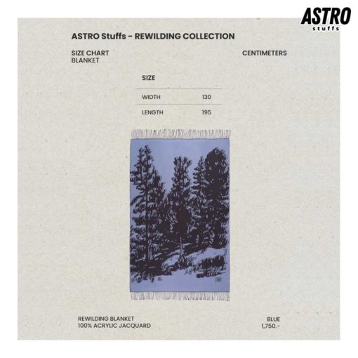 ASTRO STUFFS / REWILDING ブランケット
