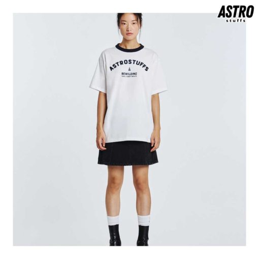 ASTRO STUFFS / REWILDING リング Tシャツ