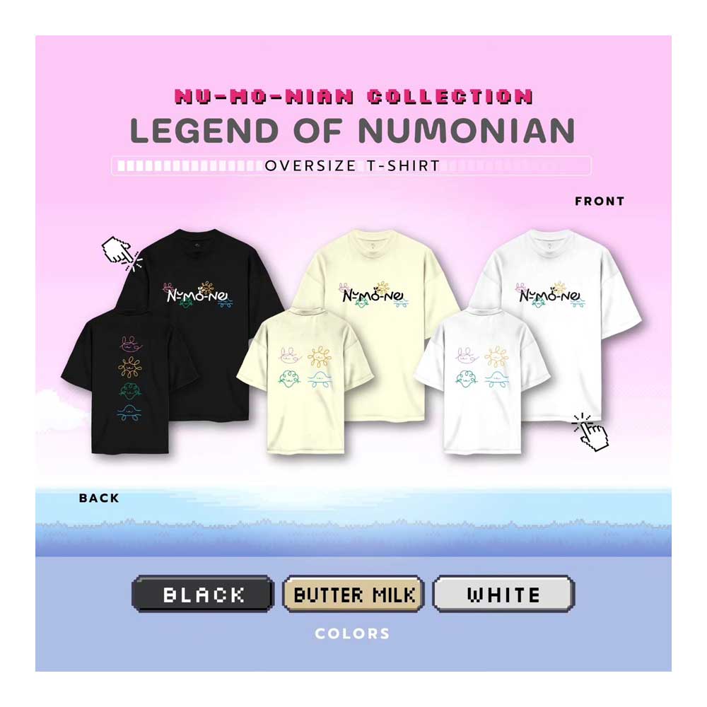 NUMONE☆Tシャツ（黒・Fサイズ）☆Fourth☆L of NUMONIAN