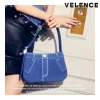 VELENCE / LA SOIRÉE デニムショルダーバッグ