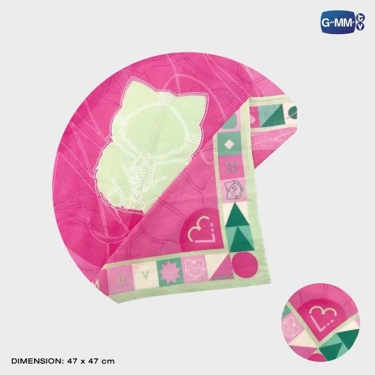 BLUSH BLOSSOM FAN FEST / MUVMUV バンダナ - 画像 (2)