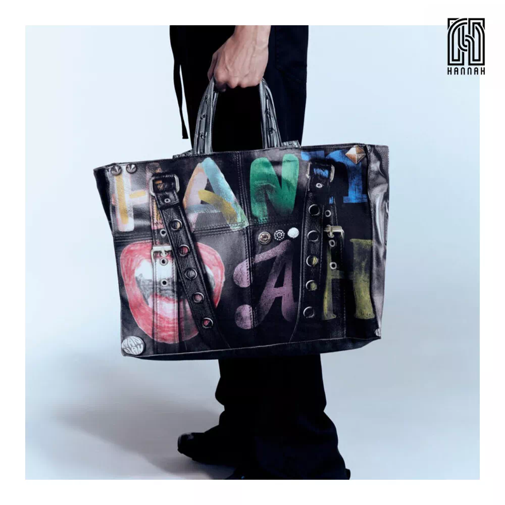 HANNAH / FAKE PRINTED FABRIC バッグ - 画像 (4)