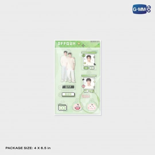 GMMTV / OFFGUN カスタマイズアクリルキーチェーン - 画像 (3)