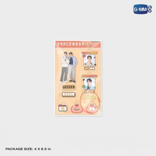 GMMTV / FORCEBOOK カスタマイズアクリルキーチェーン - 画像 (3)