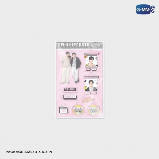 GMMTV / GEMINIFOURTH カスタマイズアクリルキーチェーン - 画像 (3)