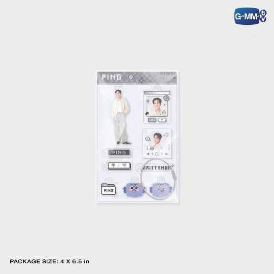 GMMTV / PING カスタマイズアクリルキーチェーン - 画像 (3)