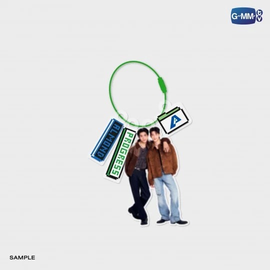 GMMTV / ALMONDPROGRESS カスタマイズアクリルキーチェーン - 画像 (4)