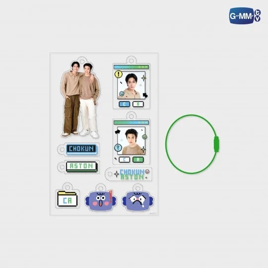 GMMTV / CHOKUNASTON カスタマイズアクリルキーチェーン - タイBL