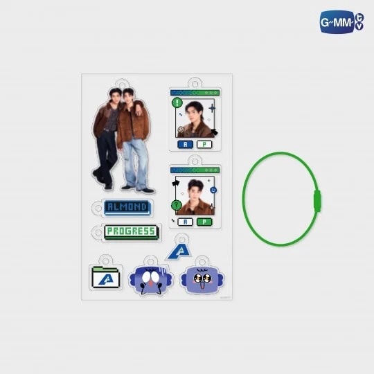 GMMTV / ALMONDPROGRESS カスタマイズアクリルキーチェーン