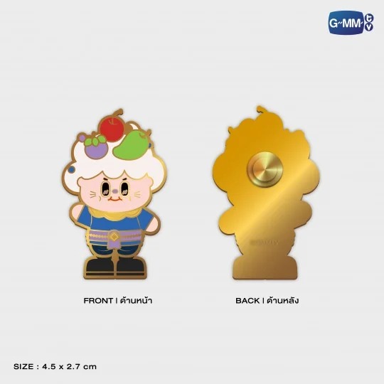 GMMTV / NILKNHAKE キャラクターピン - 画像 (2)