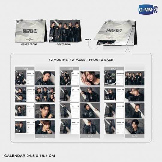 GMMTV / LYKN オフィシャルカレンダー2026 - 画像 (2)
