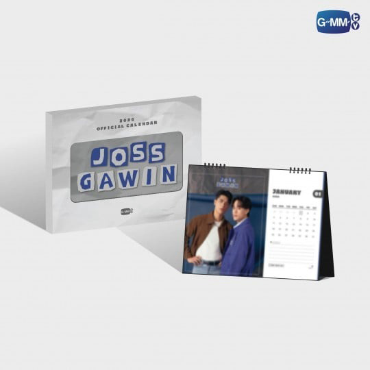 GMMTV / JOSSGAWIN オフィシャルカレンダー2026 - タイBL・タイGL