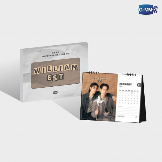 GMM 2026年 WILLIAMEST カレンダー GMMTV / WILLIAMEST オフィシャルカレンダー2026 - タイBL・タイGL