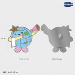 Alternative view of GMMTV / MR. SATURNWORLD FANDOM キャラクターピン