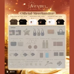 KHEMJIRA THE GOLDEN TIME コンサート / オフィシャル Tシャツ