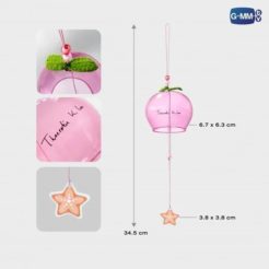 Alternative view of ME AND THEE / PEACH ウィンドチャイム