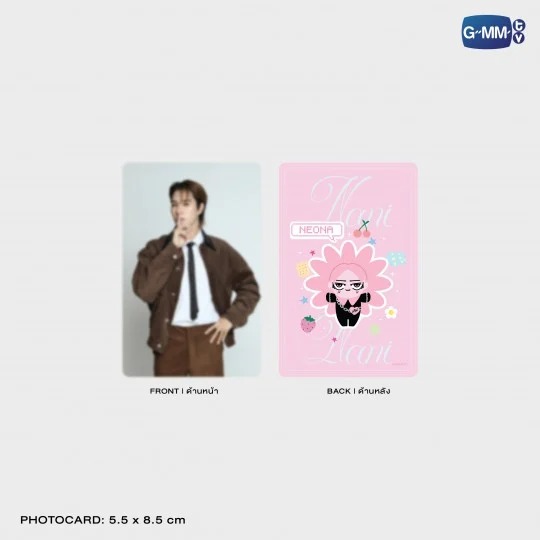 GMMTV / NEONA アクリルマグネットカードホルダー - 画像 (3)