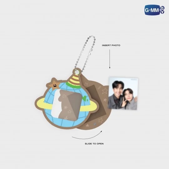 GMMTV / MR. SATURNWORLD マグネットフォトフレームアクリルキーチェーン - 画像 (3)