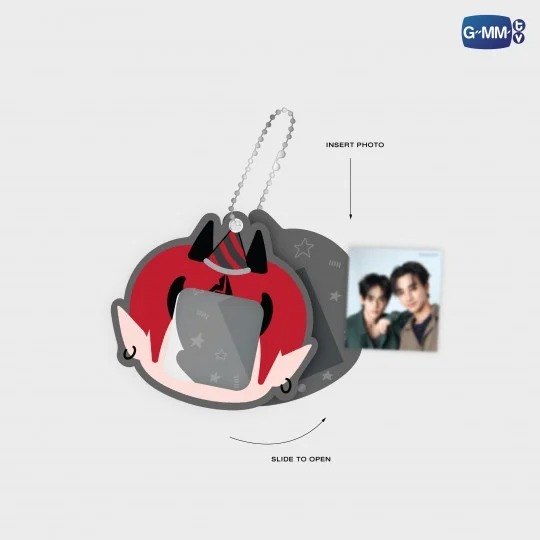 GMMTV / DOMIIA マグネットフォトフレームアクリルキーチェーン - 画像 (3)