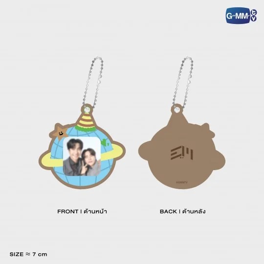 GMMTV / MR. SATURNWORLD マグネットフォトフレームアクリルキーチェーン - 画像 (2)