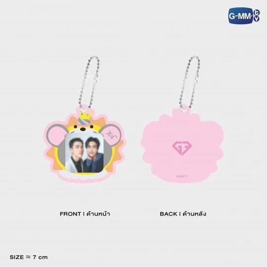 GMMTV / LOOK KHUNNOO マグネットフォトフレームアクリルキーチェーン - 画像 (2)