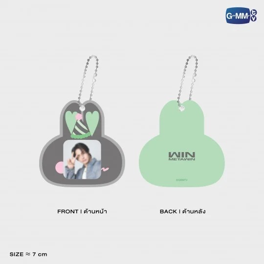 GMMTV / METAA マグネットフォトフレームアクリルキーチェーン - 画像 (2)