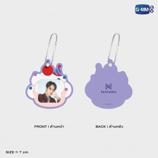 GMMTV / NILKNHAKE マグネットフォトフレームアクリルキーチェーン - 画像 (2)