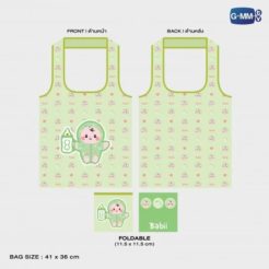 Alternative view of GMMTV / BABII フォルダブルバッグ