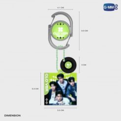 Alternative view of RISER CONCERT/ CLO’VER カラビナキーチェーン