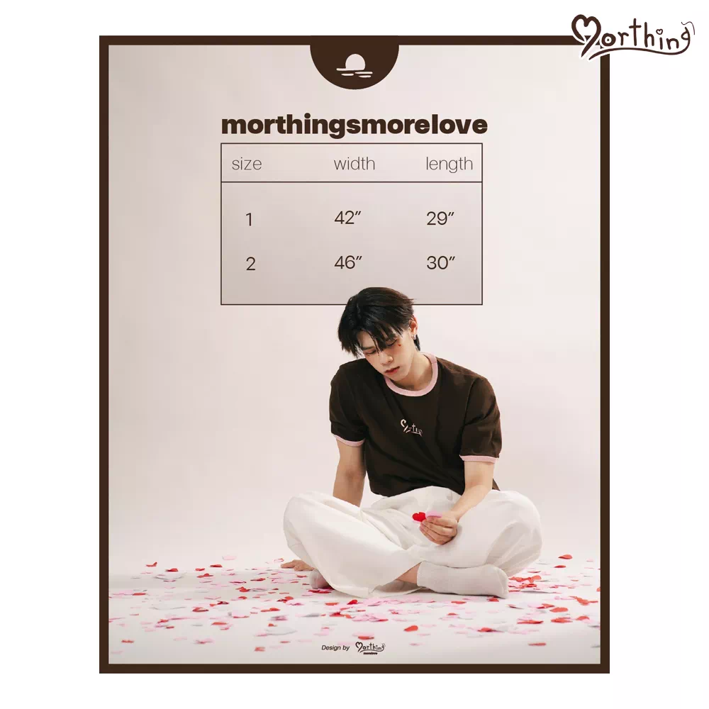 MORTHINGS / MORELOVE Tシャツ - 画像 (3)