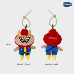 Alternative view of FORCE BOOK FUNTOPIA FANCON / TOMAFOX LITTLE EXPLORER ドールキーチェーン